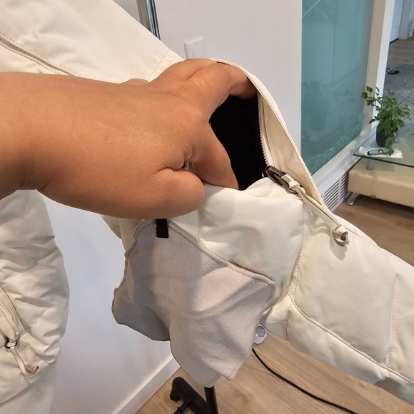 The North Face Women's White 600 Down Recco Insulated Puffer Snowboard Jacket Xs - Picture 11 of 16